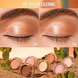 Oulac Shimmer Eyeshadow Pearl Finish Pearl Pink Duo 06g P04 Shell view 6