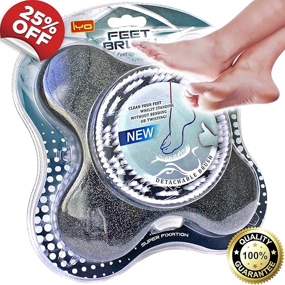 Shower Foot Feet Cleaner Massager Brush Washer Scrubber Exfoliating SPA