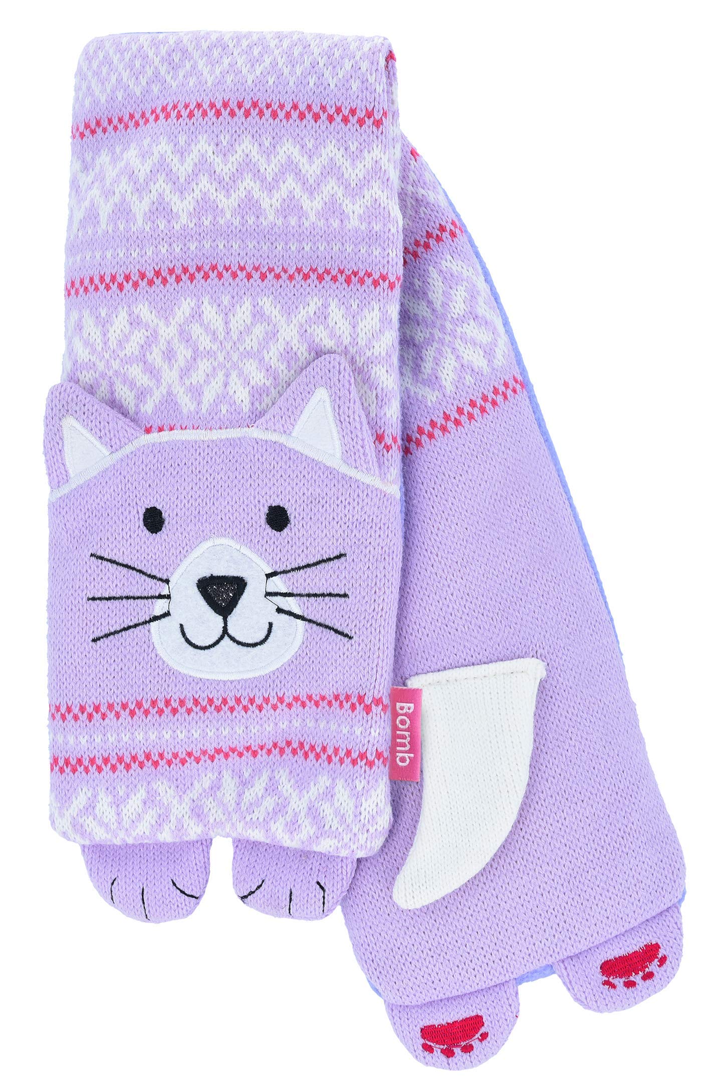 Bomb Cosmetics Clarissa The Cat Microwaveable Herbal Knitted Neck Warmer Hot Pack, 1.5 kg