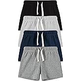 HAJAKADAS-Y Toddler Baby Boy Girl Packed Cotton Solid Color Pants, Shorts