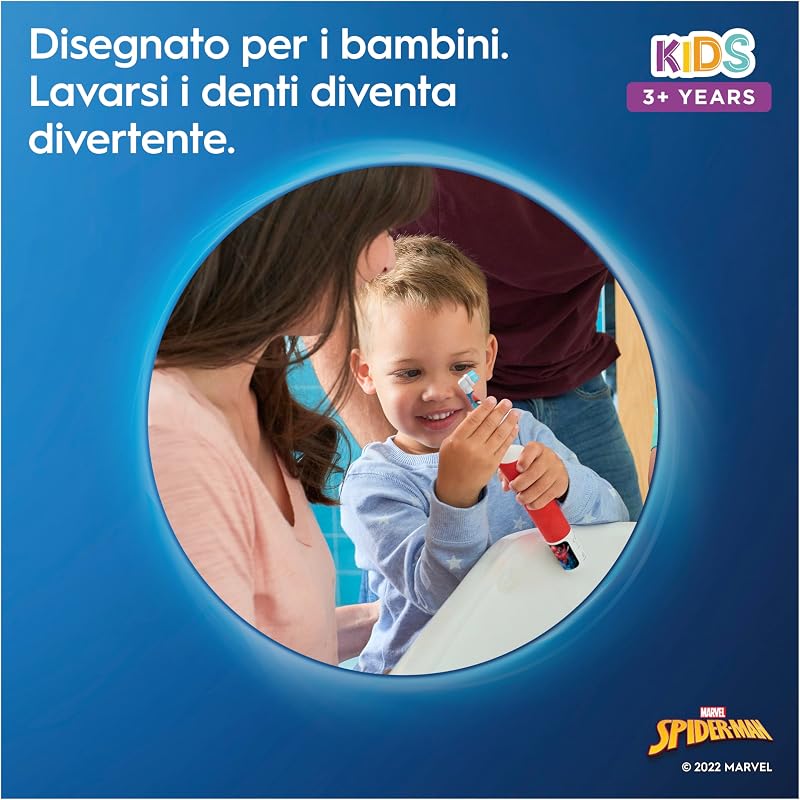 Testine di Ricambio Kids 3+, Bianche, 8 Ricambi