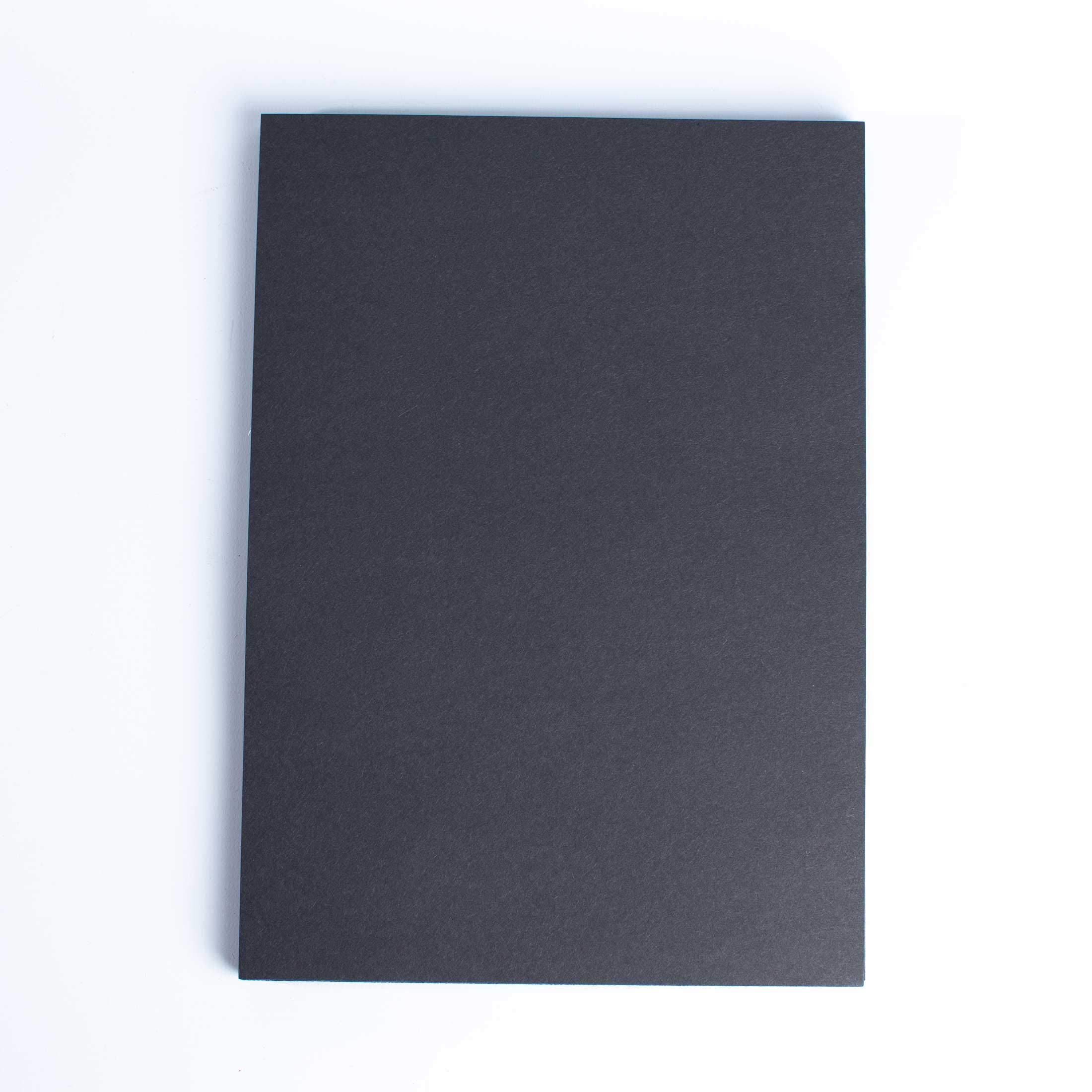 House of Card & Paper HCP455 A5 160 GSM Card - Black (Pack of 100)