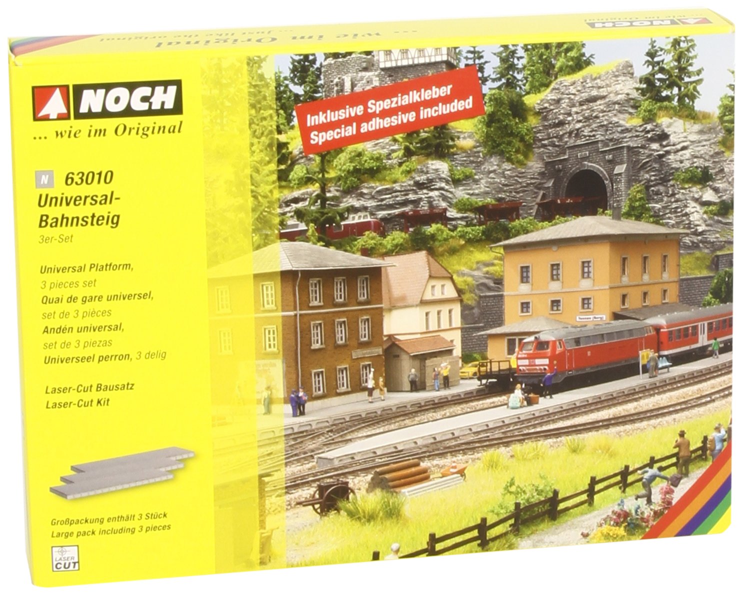 Noch 63010 Universal Platform Set Landscape Modelling (3-Piece)