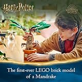 LEGO Harry Potter Mandrake Plant Toy Figure and Pot view 2