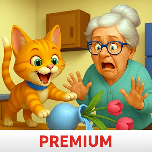 Angry Granny Escape Run – Crazy Cat Chase Adventure