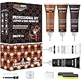 Leather and Vinyl Repair Kit 5 Colors, Endhokn Leather