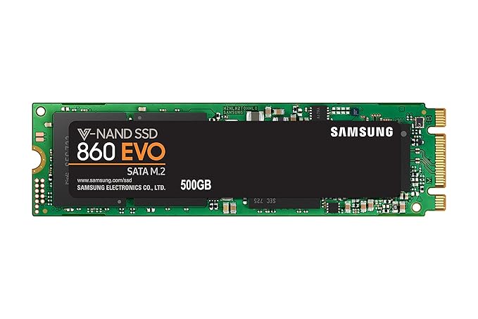 Samsung EVO M.2 - Disco Estado Solido SSD (500 GB, 550 megabytes/s) Color Negro