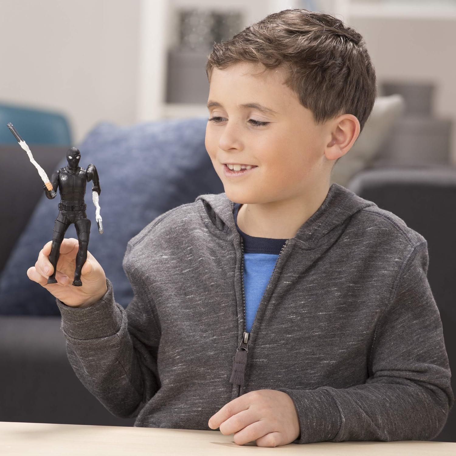 spider man far from home 6 web strike action figure