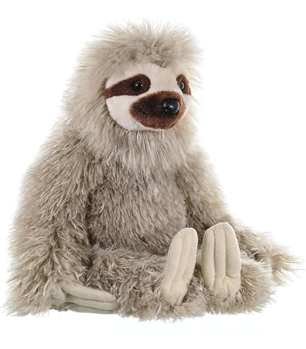 thumbnail image 2 of KINREX Sloth Plush Dark Brown St￭ Animal KINREX 2 of 14