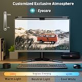 Quntis Curved Monitor Light Bar 51cm with Remote Control 3000K-6500K view 6