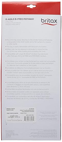 britax b free tray