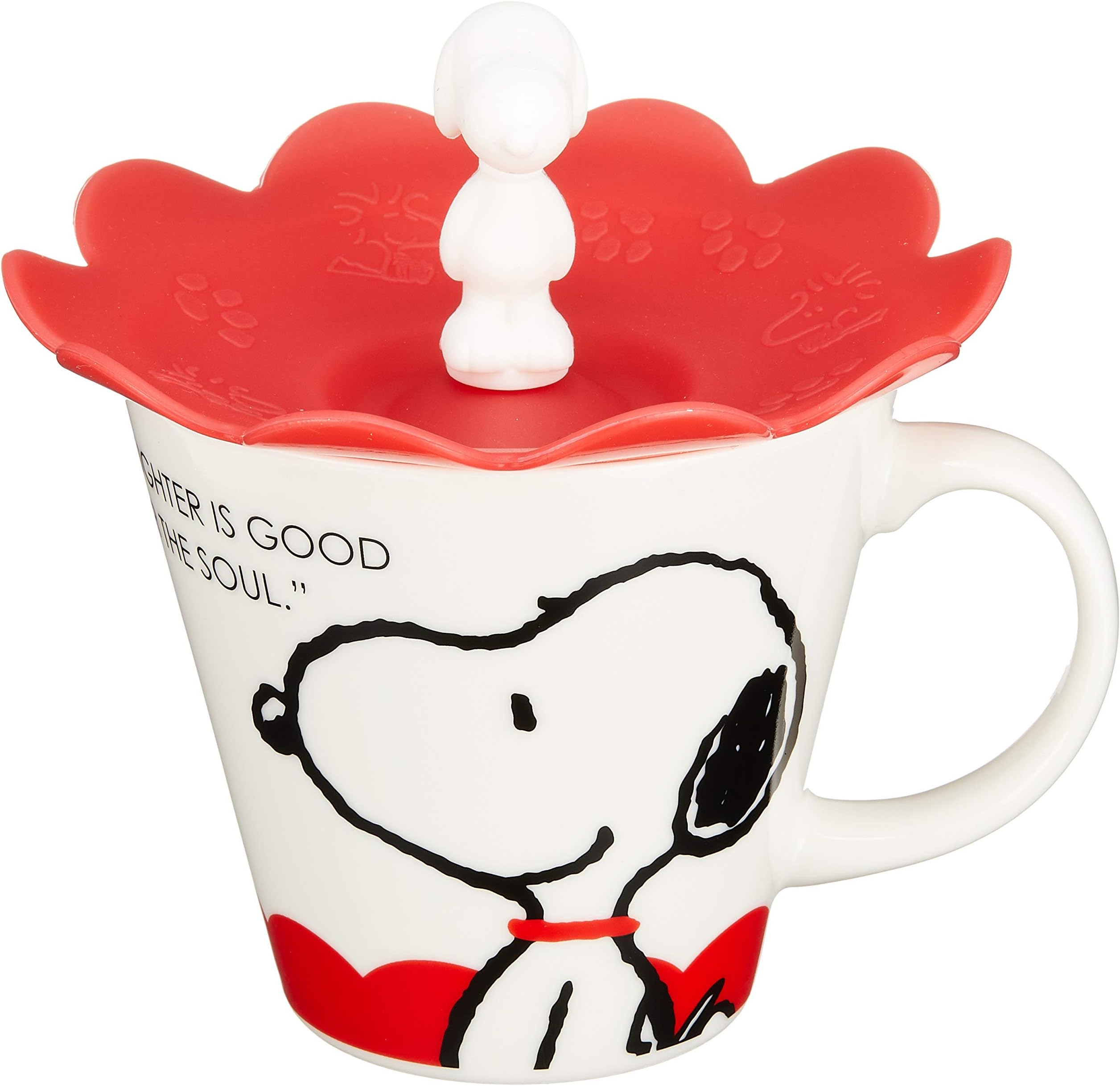 Snoopy mug with silicon cup cover SN151-11P / from Japan