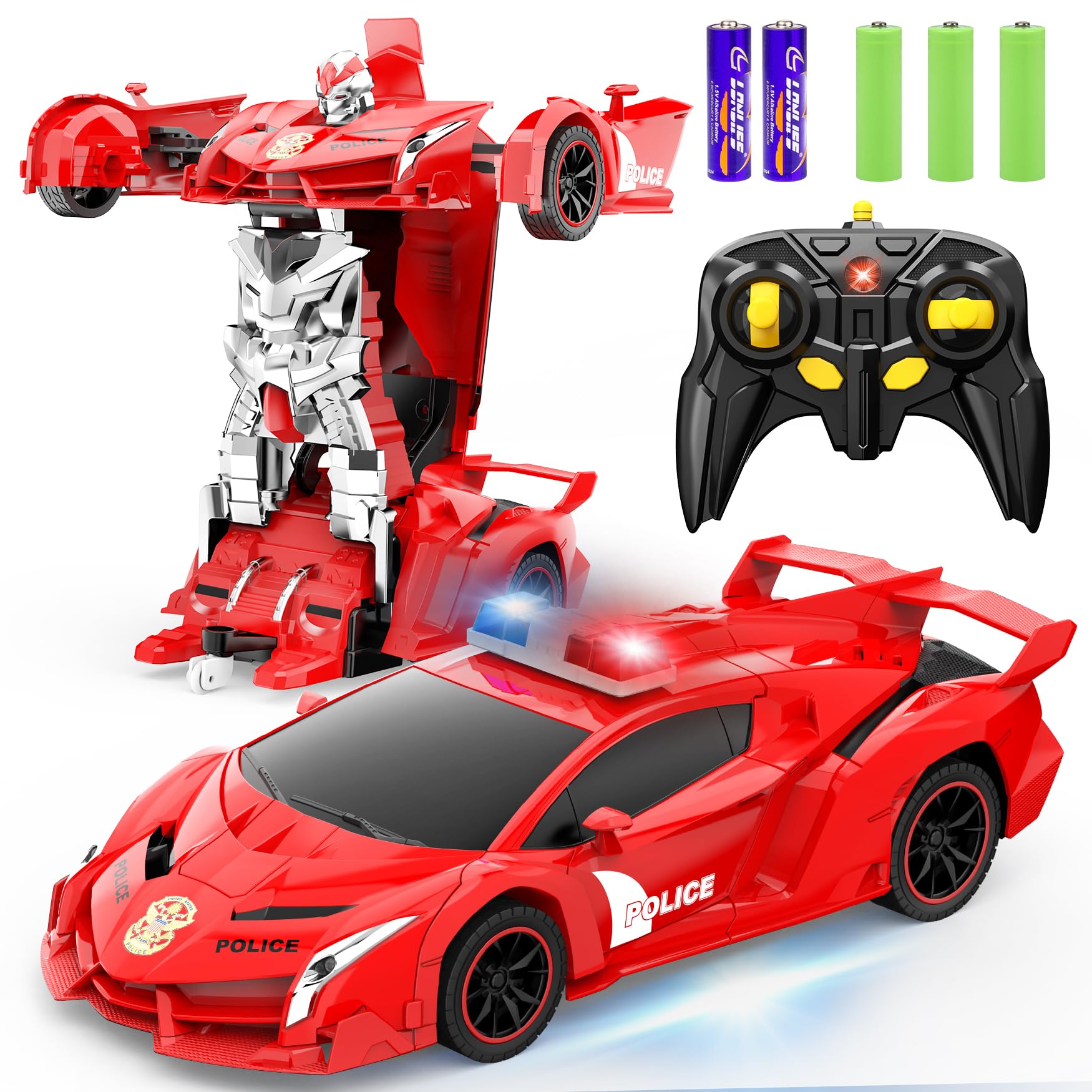 HOT Remote Control Car Robot Wali FDJ Transform Remote