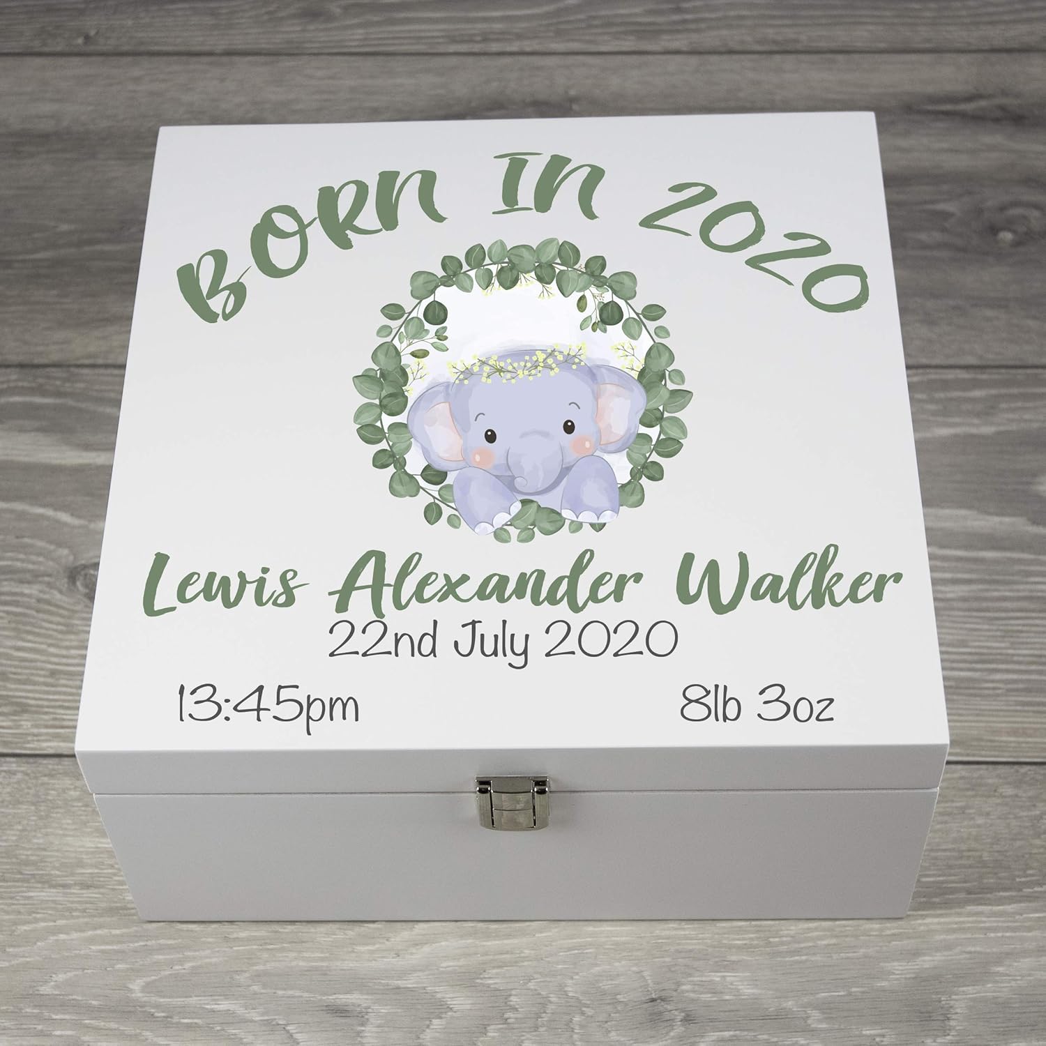 born in 2020 keepsake box