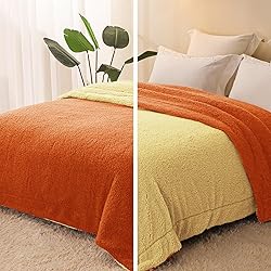 Exclusivo Mezcla Reversible Queen Size Sherpa
