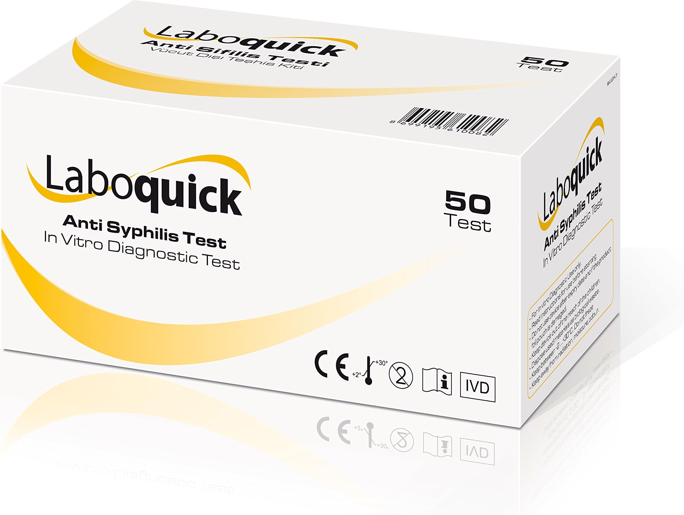 Laboquick Anti- Syphilis Test for Professional use 50 Test Box