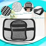 m zimoon 2 Pack Mesh Back Support Lumbar Cushion Ergonomic Office Chair view 6
