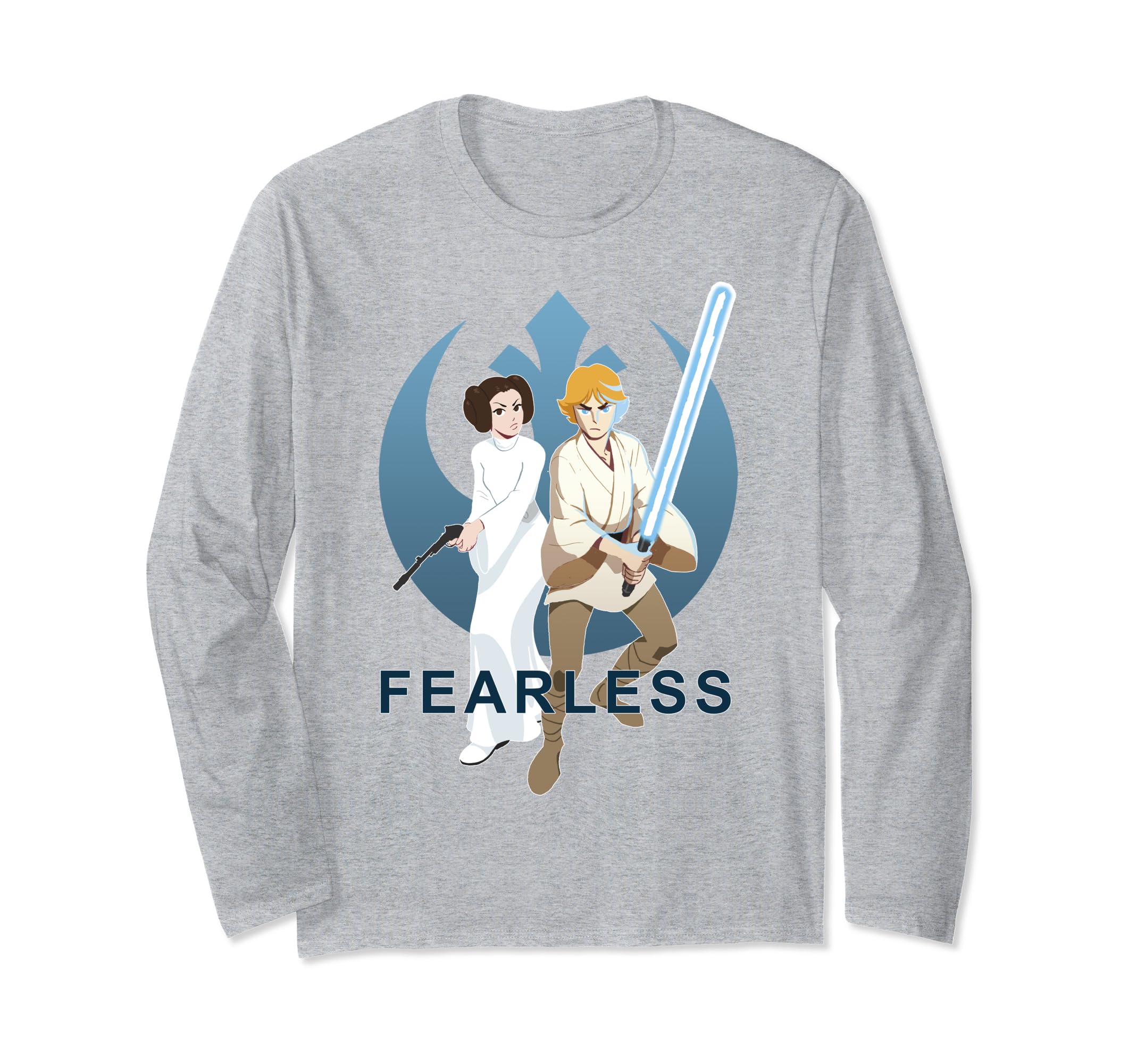 Star Wars Galaxy Of Adventures Leia Luke Rebels Long Sleeve T-Shirt