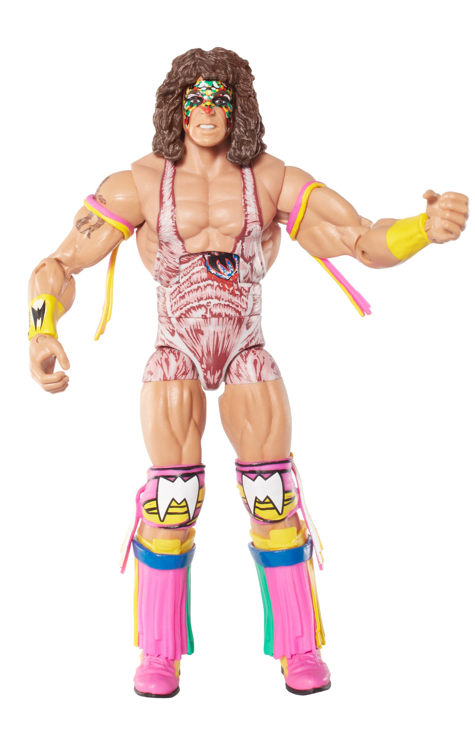 World Wrestling Federation Toy - Elite Collection Flashback - Ultimate Warrior Action Figure - WWE