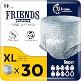 Friends Unisex Incontinence Pants Super XL 30-56 inch Extra Height