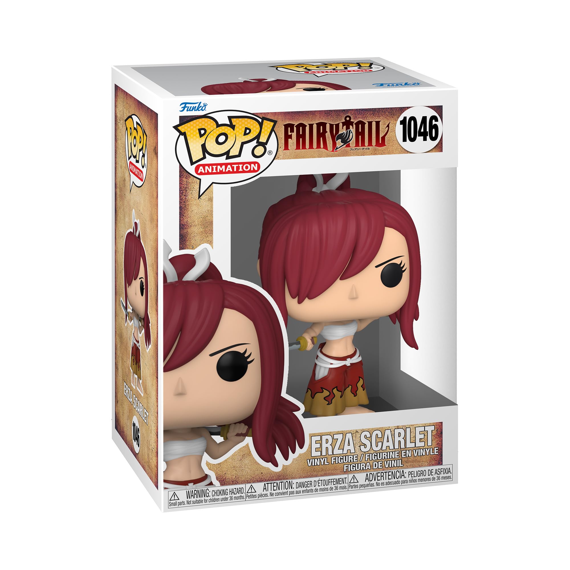 Photo 1 of Funko POP Animation: Fairy Tail - Erza Scarlet, Multicolor