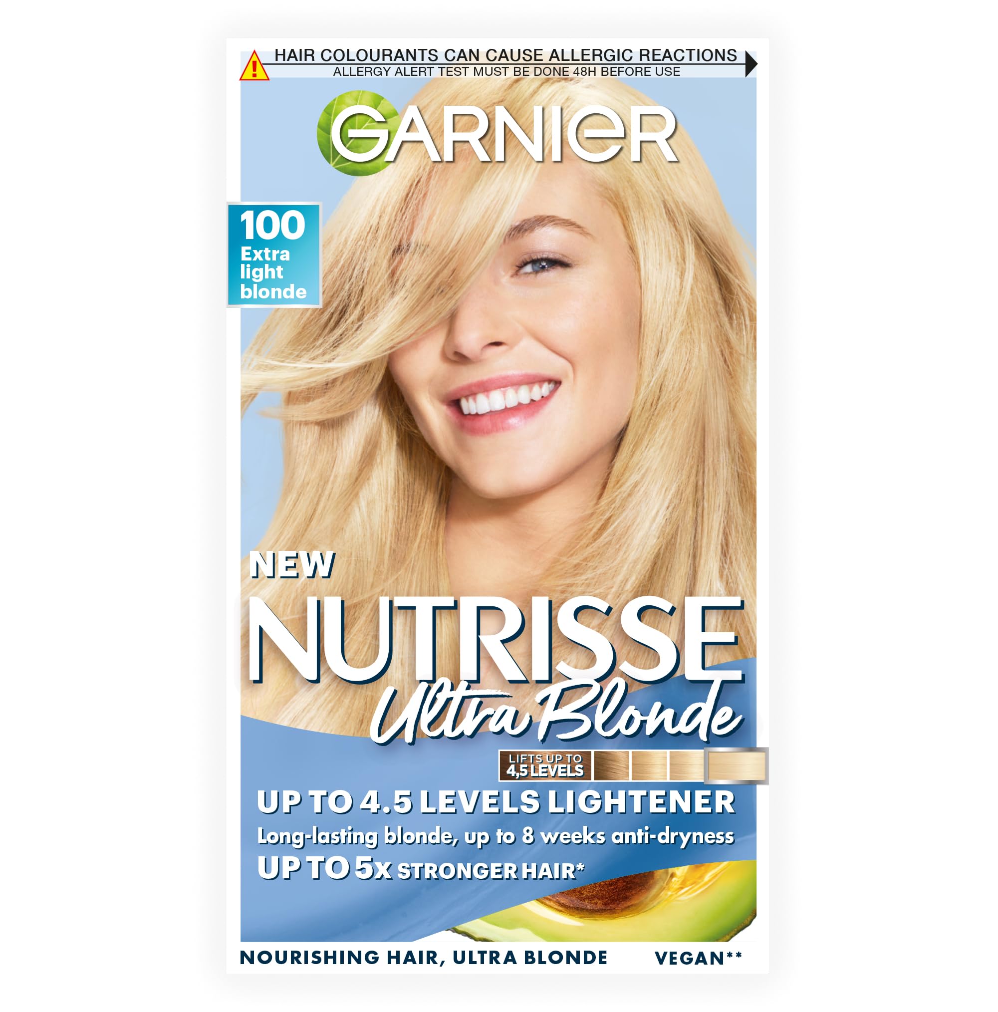 Garnier Nutrisse 100 Extra Light Blonde Permanent Hair Dye — image 1