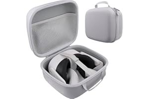 co2CREA Hard Case Compatible with Meta Quest 3S Virtual Reality VR Headset