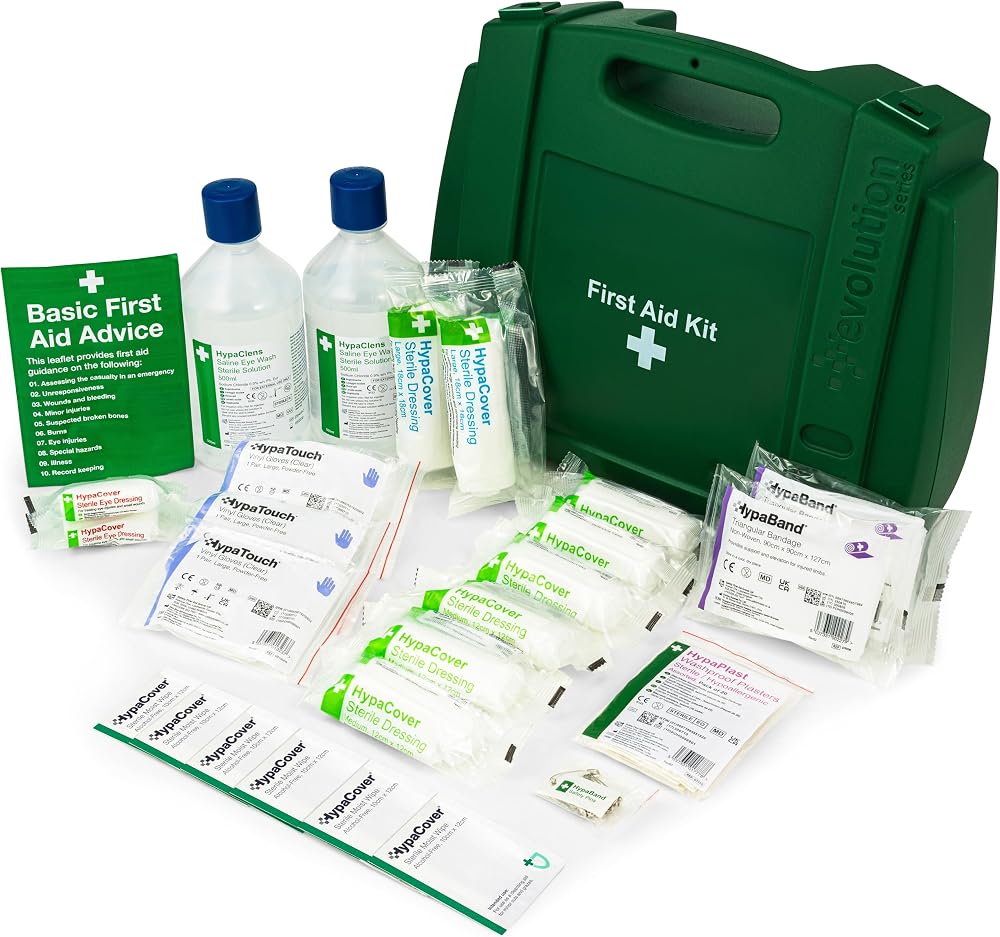 Safety First Aid Group First Aid Eye Wash Kit 1-10 Persons HSE Compliant