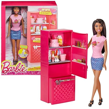 barbie glam refrigerator