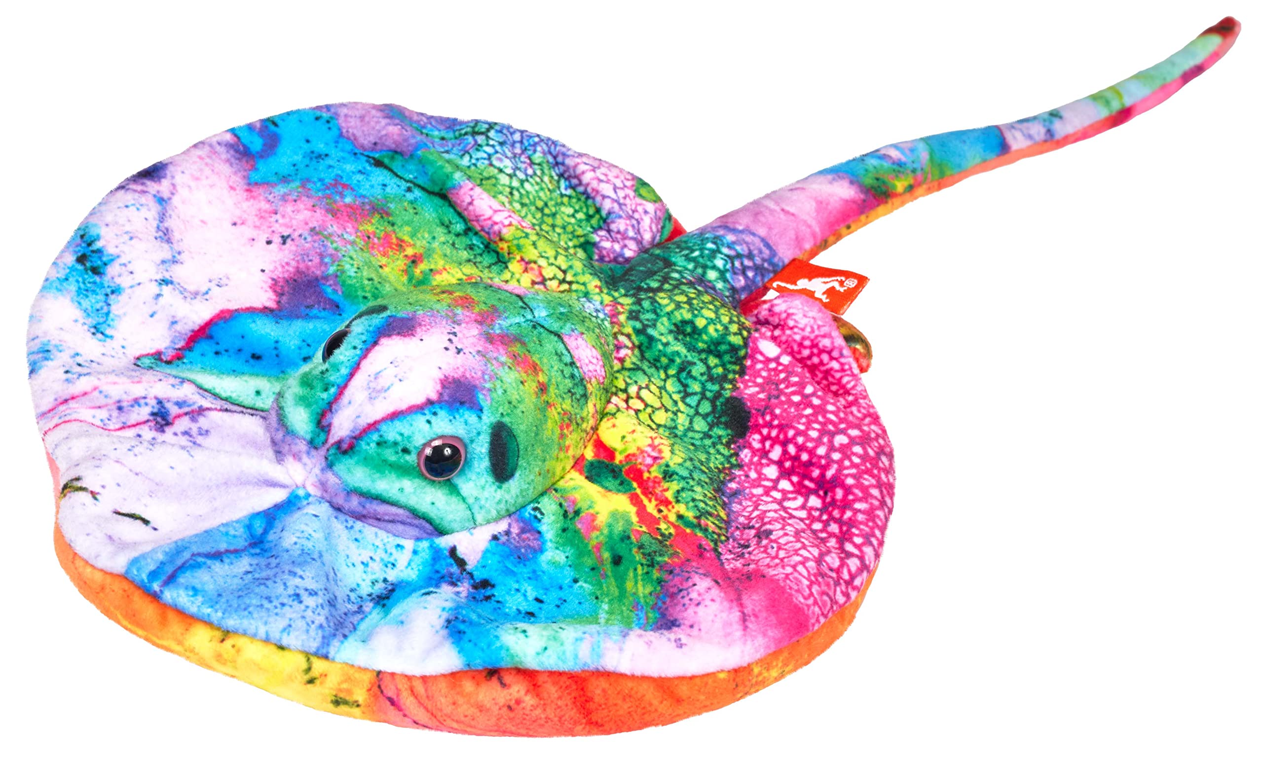 Wild Republic Mysteries of Atlantis, Stingray, Stuffed Toy, 8 inches, Gift for Kids, Plush Toy, Doll, Fill is Spun Recycled Water Bottles