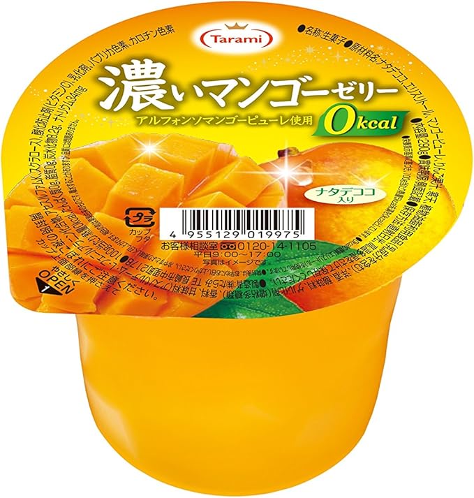 Amazon たらみ 濃いマンゴーゼリー 0kcal 290g X 6個 たらみ ゼリー 通販