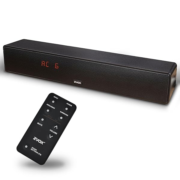 ZVOX DIALOGUE CLARIFYING SOUND BAR – PATENTED HEARING...