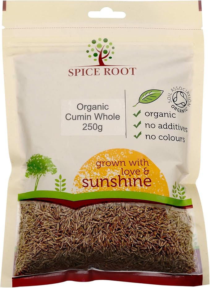 Organic Whole Cumin Seeds Jeera 250g Amazon.co.uk Grocery