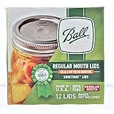 Ball Regular Mouth Jar Lids 4 pack