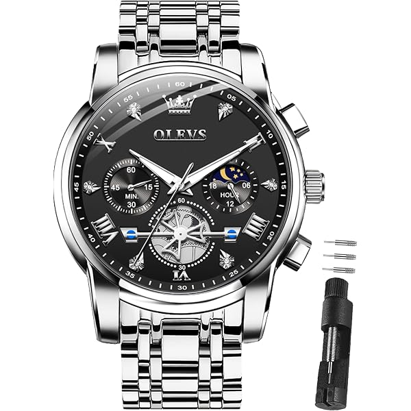 MULCO Titans Orologio Unisex Al Quarzo - Acciaio, Quadro Madreperla, Impermeabile 100m - Stile Moderno - 2