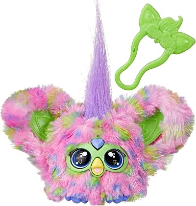 Furby Furblets Too-Koo Mini Electronic Plush Toy Brown Sounds Interactive