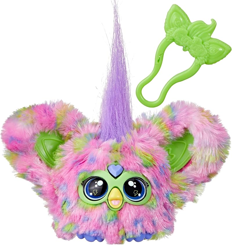 Furby Furblets Too-Koo Mini Electronic Plush Toy Brown Sounds Interactive