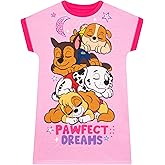 Paw Patrol Nightgown | Skye Girls Nightgowns for Summer | Short Sleeve Girls' Sleepwear