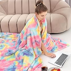 Fleece Throw Blanket Cozy Soft Lightweight Throw