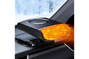 BSUIAK 12V Portable Car Heater For Vehicle: Heater For Car Defroster Windshield Heaters Plug In Calentones Para Carro Calentón Para Carro That Plugs Into Cigarette Lighter For Winter 12 Volt