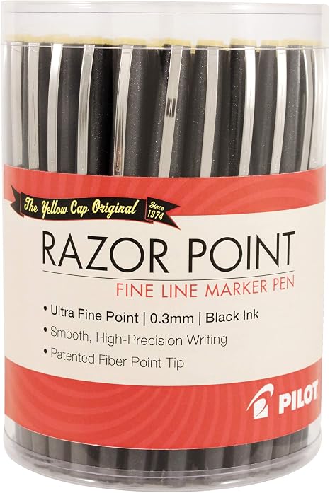 Pilot razor pt marker blk Extra Fine 84064 (072838840646)
