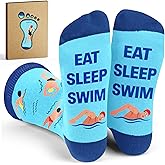 Gifts for Swimmers - Swim Team Themed Socks, Ideal Swim Coach Gifts, Best Swimmer Present, Enhancing Swimming Accessories, Ideal Gift for Team Celebrations, Memorable Swimming Gift