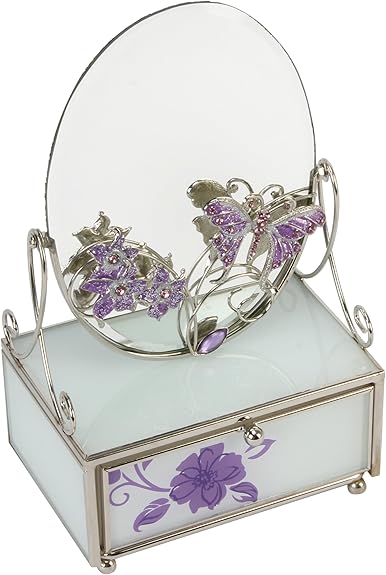 Bijoux pour tous AZ102 - Joyero de Metal bañado en Plata: Amazon.es: Joyería
