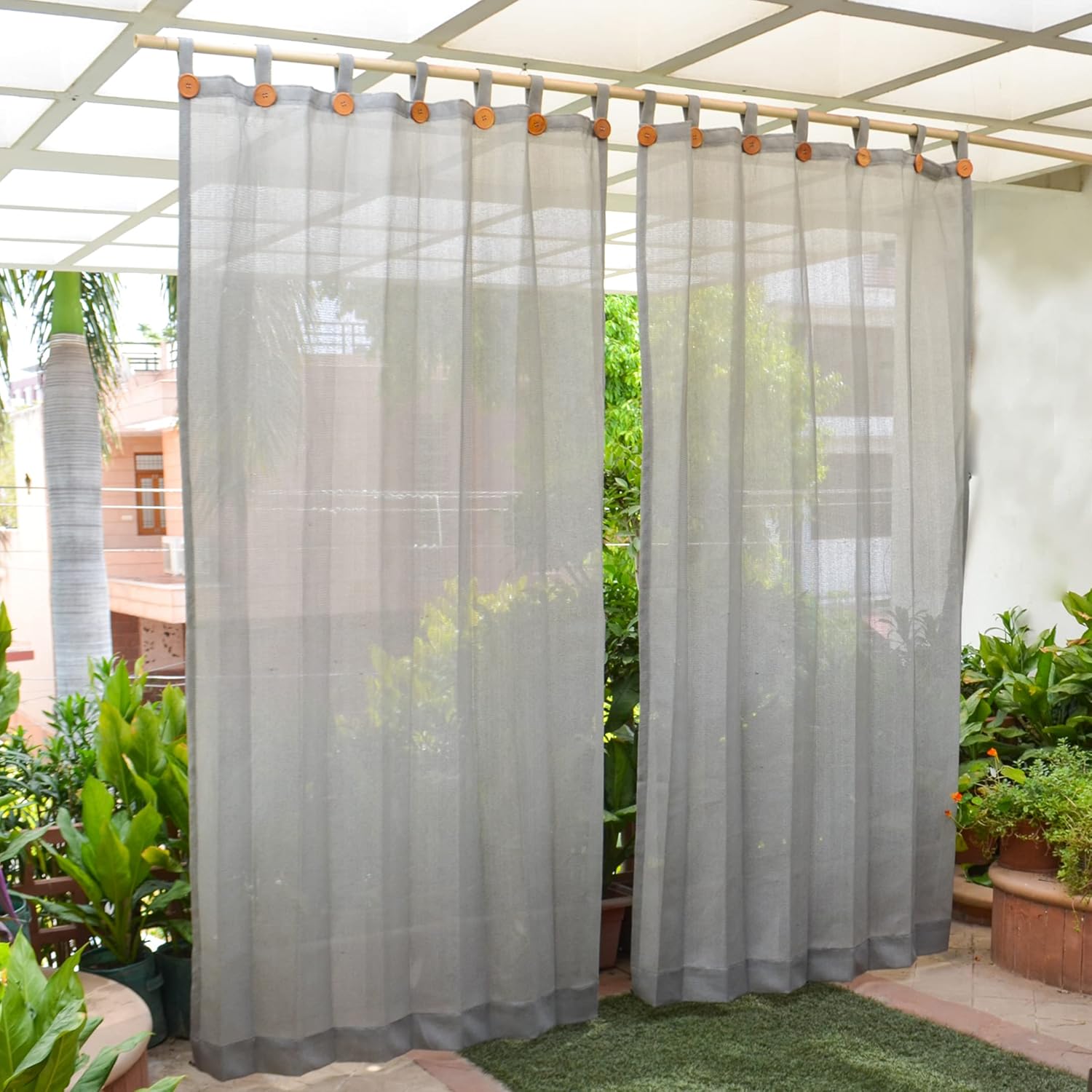 loop curtains