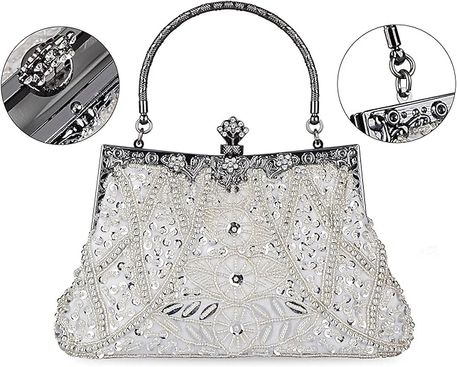 Pochette perlée Clearance