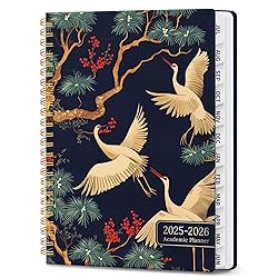 Planner 2025-2026, Monthly and Weekly Calendar