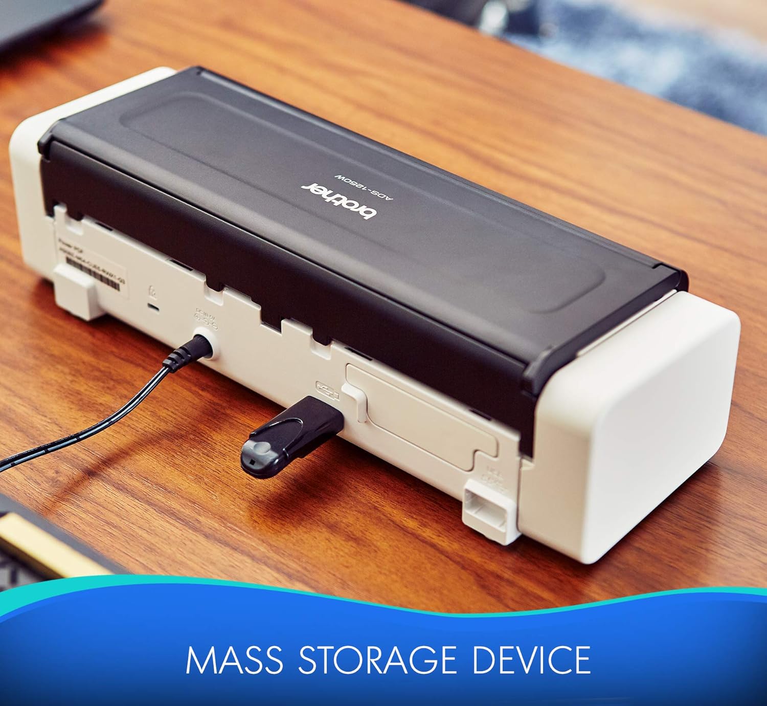 Brother Wireless Portable Compact Desktop Scanner, ADS-1250W, Easy-to-Use, Fast Scan Speeds, Ideal for Home, Home Office or On-the-Go Professionals: Electronics