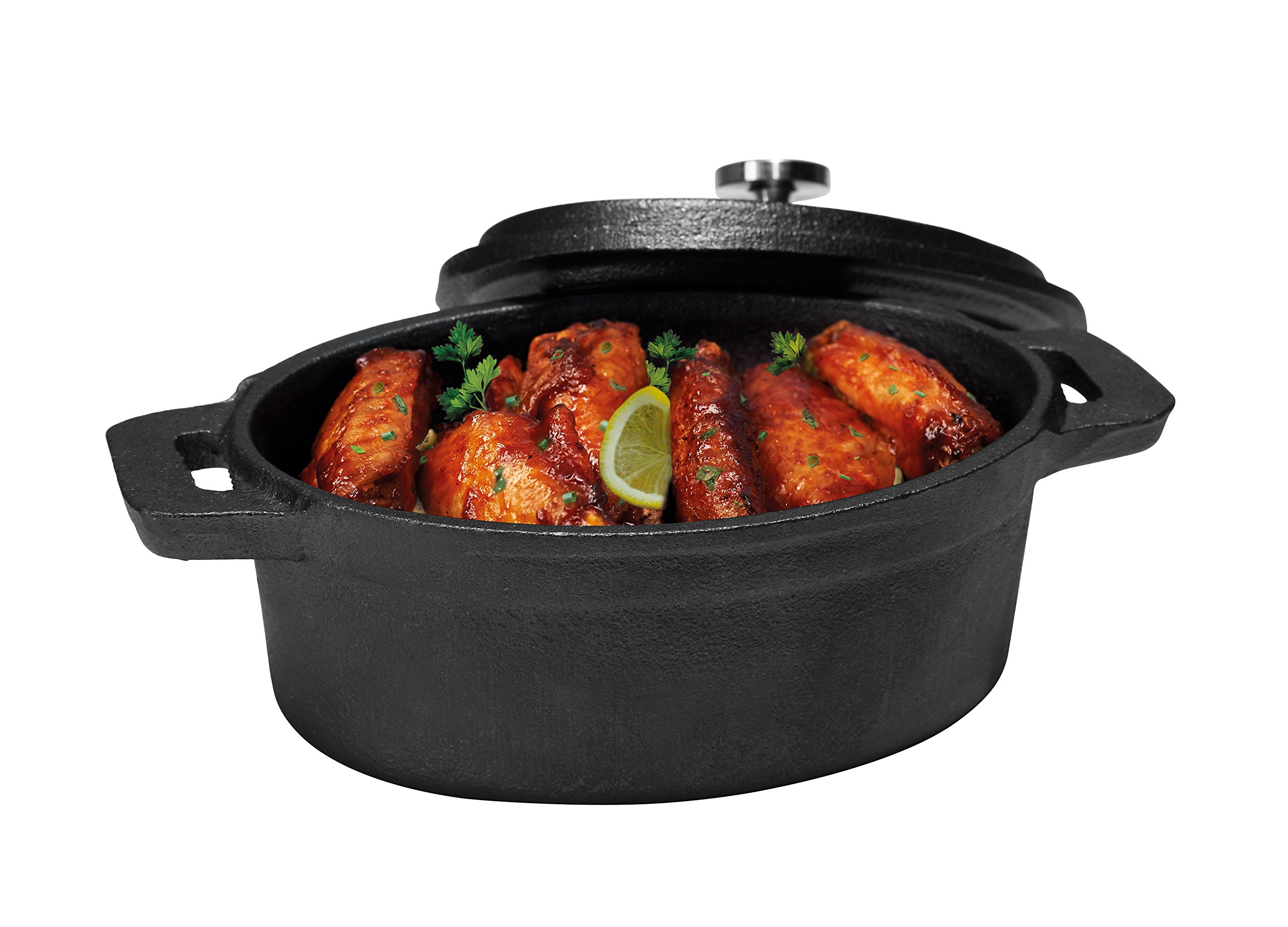 Zodiac 7119 Cast Iron Mini Casserole and Lid 12 cm x 9 cm