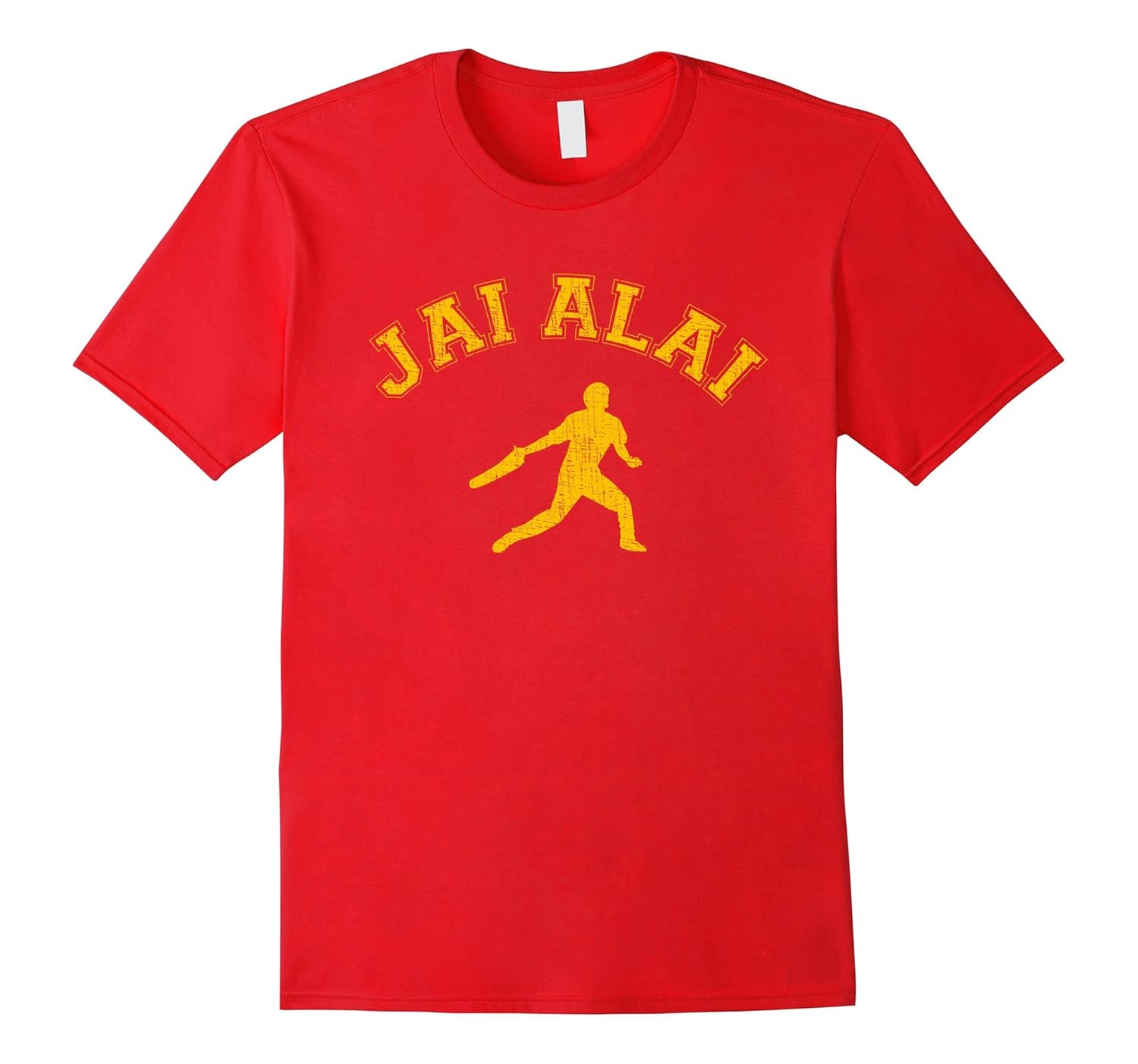 Classic College-style Jai Alai T-Shirt-ANZ