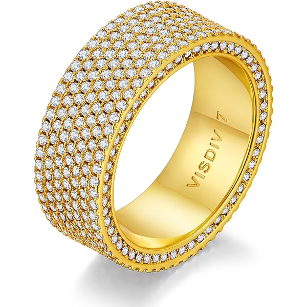 Whoiy Mens Promise Rings Engraved, Men Rings Stainless Steel